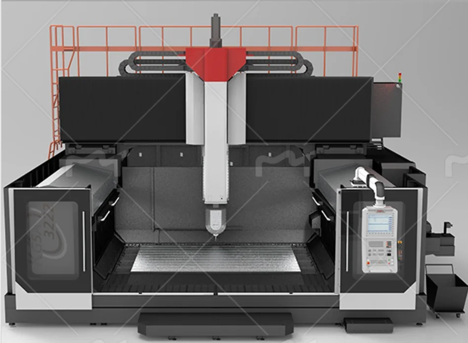 Overhead bridge 5-axis gantry machining center